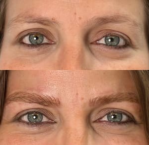 Eyeliner Tattoo result by Defined Allure Permanent Makeup of Brows & Lips in San Diego, CA