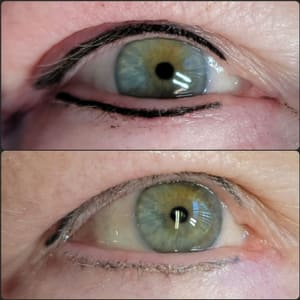 Eyeliner Tattoo result by Defined Visage in Long Beach, CA