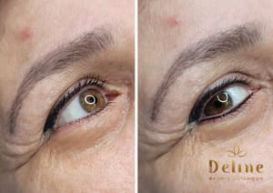 Eyeliner Tattoo result by Deline By Iris Guilhoux in Mission, TX
