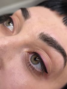 Eyeliner Tattoo result by Derma Design Atelier in Denville, NJ