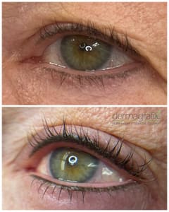 Eyeliner Tattoo result by Dermagrafix Permanent Cosmetics in Stuart, FL