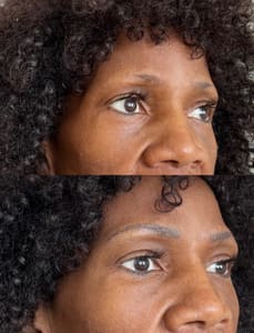 Eyeliner Tattoo result by Dermagraphics By Miller in Erie, PA