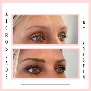 Eyeliner Tattoo result by Dermahue Total Wellness Studio in Henrico, VA