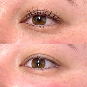 Eyeliner Tattoo result by Desired Esthetics in Cary, NC