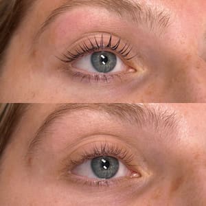 Eyeliner Tattoo result by Desired Esthetics in Cary, NC