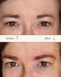 Eyeliner Tattoo result by Destin Permanent Makeup in Miramar Beach, FL