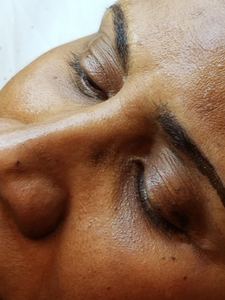 Eyeliner Tattoo result by Devine Brow Design in Lawrenceville, GA