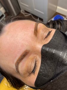 Eyeliner Tattoo result by Devyn Buschard Permanent + Semi Permanent Makeup Artist in Bellevue, KY