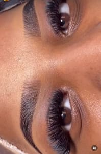 Eyeliner Tattoo result by Dexterity Brows by Crystal West in Houston, TX