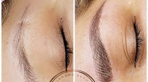 Eyeliner Tattoo result by Diamond Brows Microblading, Body and Beauty in Fresno, CA