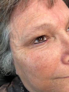 Eyeliner Tattoo result by Diamond Ink permanent cosmetics in Struthers, OH