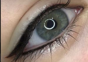 Eyeliner Tattoo result by Diana Quintero - Micropigmentación in North Babylon, NY