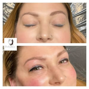 Eyeliner Tattoo result by Distinctive Strokes in Richmond, TX