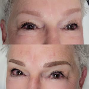 Eyeliner Tattoo result by Dlux Brows & Beauty in Fort Collins, CO