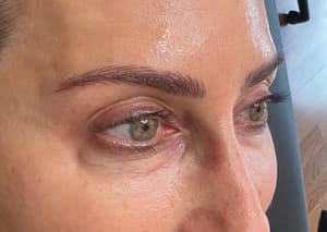 Eyeliner Tattoo result by Dollface Beauty in San Anselmo, CA
