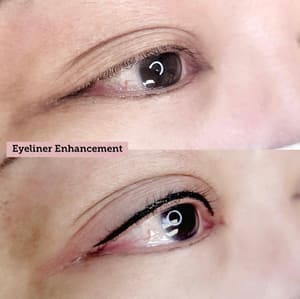 Eyeliner Tattoo result by Dream Brows & Lashes AZ in Chandler, AZ
