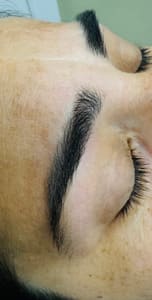 Eyeliner Tattoo result by Dreamy Brows and Lashes Microblading Ombre Brows Nano Brows Lip Blush Milwaukie Happy Valley in Happy Valley, OR