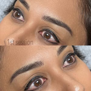 Eyeliner Tattoo result by Dvinelines in Naperville, IL