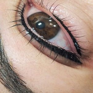 Eyeliner Tattoo result by Dyvva Beauty in Melrose, MN