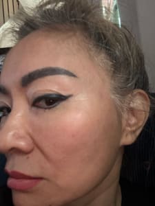 Eyeliner Tattoo result by Elane Skin Care and Cosmetics in Houston, TX
