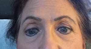 Eyeliner Tattoo result by Electric Chair Salon in Hibbing, MN
