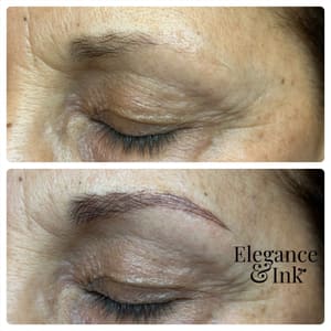 Eyeliner Tattoo result by Elegance & Ink in Groton, CT