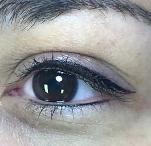 Eyeliner Tattoo result by Elegant Arches in Crockett, TX