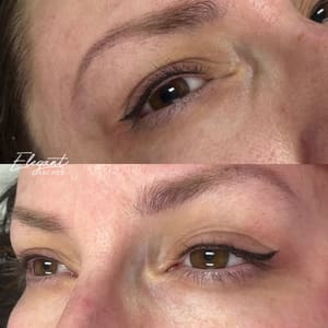 Eyeliner Tattoo result by Elegant Arches LLC in Hays, KS