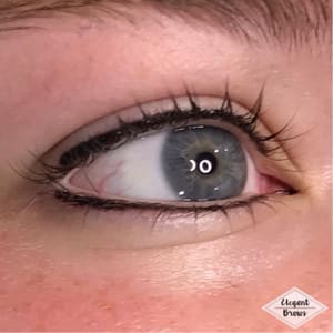 Eyeliner Tattoo result by Elegant Brows in Smithfield, UT