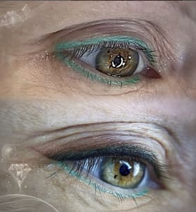Eyeliner Tattoo result by Elena Liga PMU in Laguna Niguel, CA