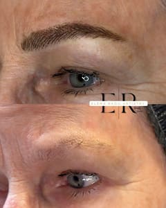 Eyeliner Tattoo result by Elena Radu Artistry in The Woodlands, TX