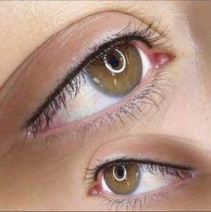 Eyeliner Tattoo result by Elinaa Brows Permanent Makeup in Encino, CA