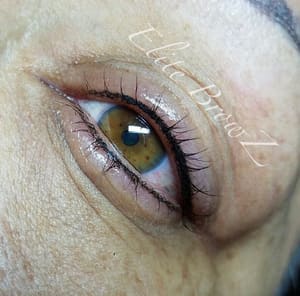 Eyeliner Tattoo result by Elite BrowZ in Wilmington, CA