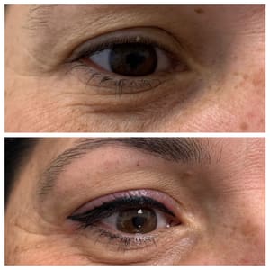 Eyeliner Tattoo result by Elizabeth Permanent Cosmetics in Miami, FL