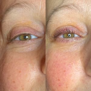Eyeliner Tattoo result by Elle Jae Beauty Studio in Saratoga Springs, NY
