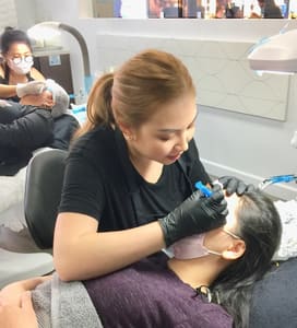 Eyeliner Tattoo result by Emazing Brows Microblading Studio in Westminster, CA