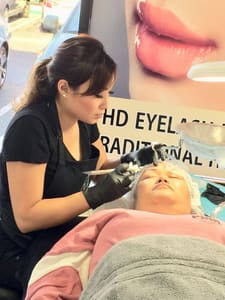 Eyeliner Tattoo result by Emazing Brows Microblading Studio in Westminster, CA