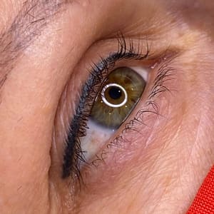 Eyeliner Tattoo result by Emily Ink Microblading, Nano Brows, Training And Permanent Makeup in St Petersburg, FL