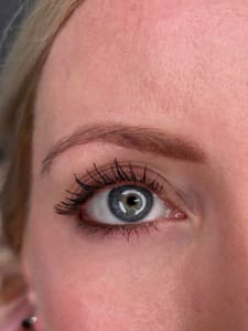 Eyeliner Tattoo result by Emily Lou PMU in Columbia, MD