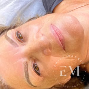 Eyeliner Tattoo result by Emily Manbeck Cosmetic Artistry in Mishawaka, IN