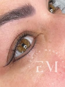 Eyeliner Tattoo result by Emily Manbeck Cosmetic Artistry in Mishawaka, IN