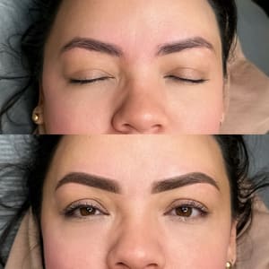 Eyeliner Tattoo result by Encanta cejas in Miami, FL