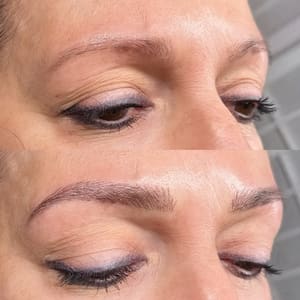 Eyeliner Tattoo result by Encanta cejas in Miami, FL
