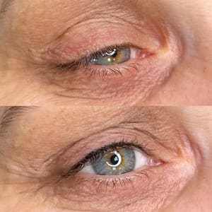 Eyeliner Tattoo result by Enchanted Beauty Lounge in Chico, CA
