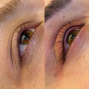 Eyeliner Tattoo result by Enchanted Beauty Lounge in Chico, CA