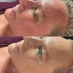 Eyeliner Tattoo result by Enchanting Aesthetics in Rockwall, TX