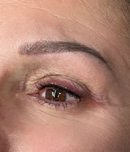 Eyeliner Tattoo result by Enhance Eau Claire LLC in Eau Claire, WI