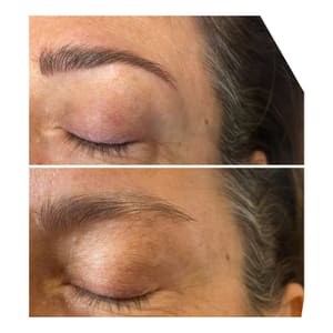 Eyeliner Tattoo result by Enhance Tattoo and Permanent Makeup Studio in Tama, IA