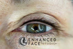 Eyeliner Tattoo result by Enhanced Face Studio in Lambertville, NJ