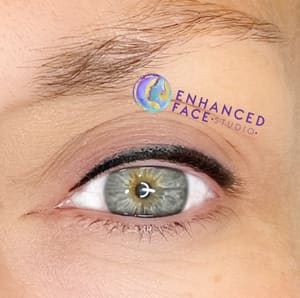 Eyeliner Tattoo result by Enhanced Face Studio in Lambertville, NJ